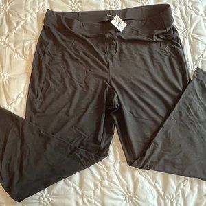 NWT J.Jill Slim Ankle Black Pull On Legging - XL